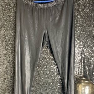 Torrid leather look leggings
